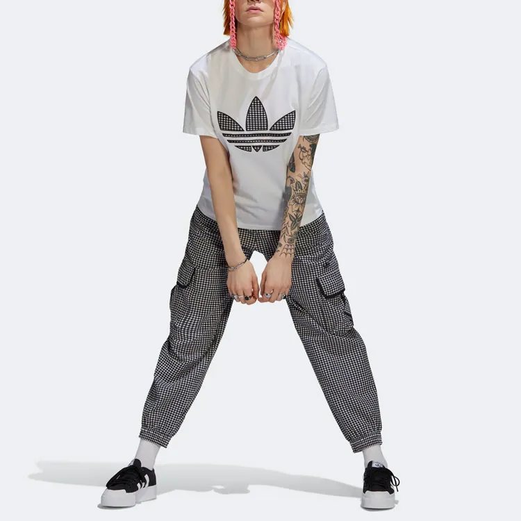 Adidas Originals WHITE T Shirts Women's White-1