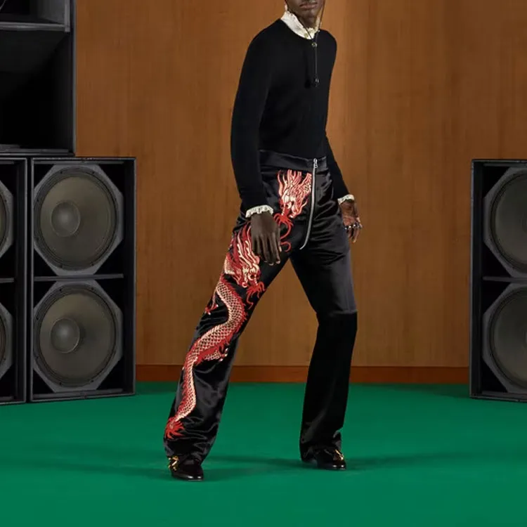 GUCCI FW22 Cashmere Sweater Men's Black-1