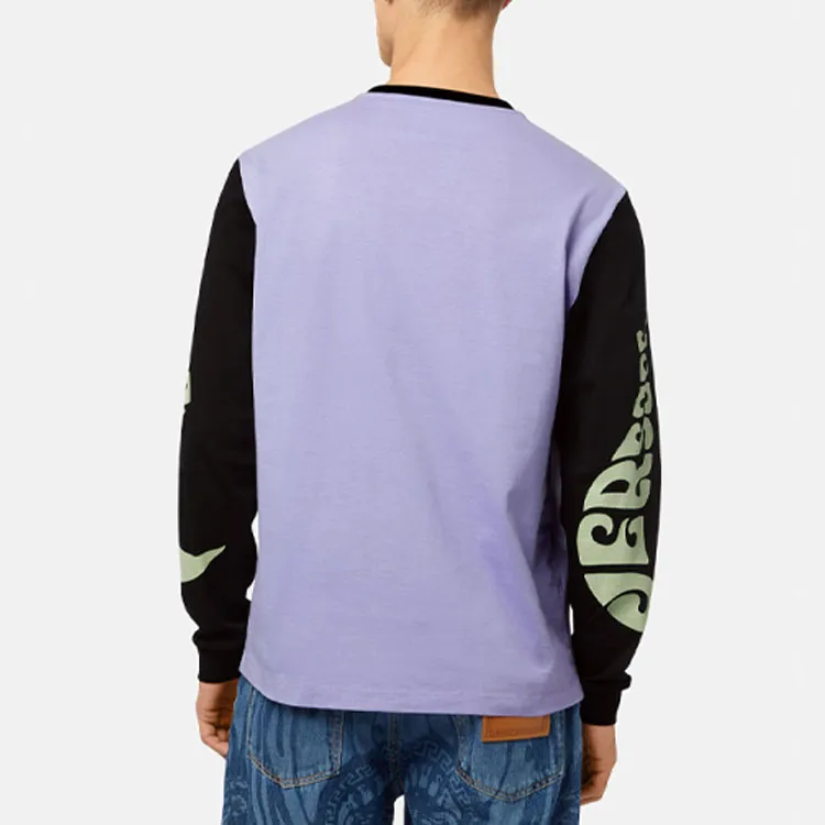 VERSACE T-Shirts Men Purple-3