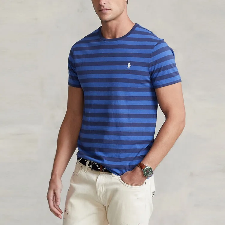 Polo Ralph Lauren T Shirts Men Blue-3