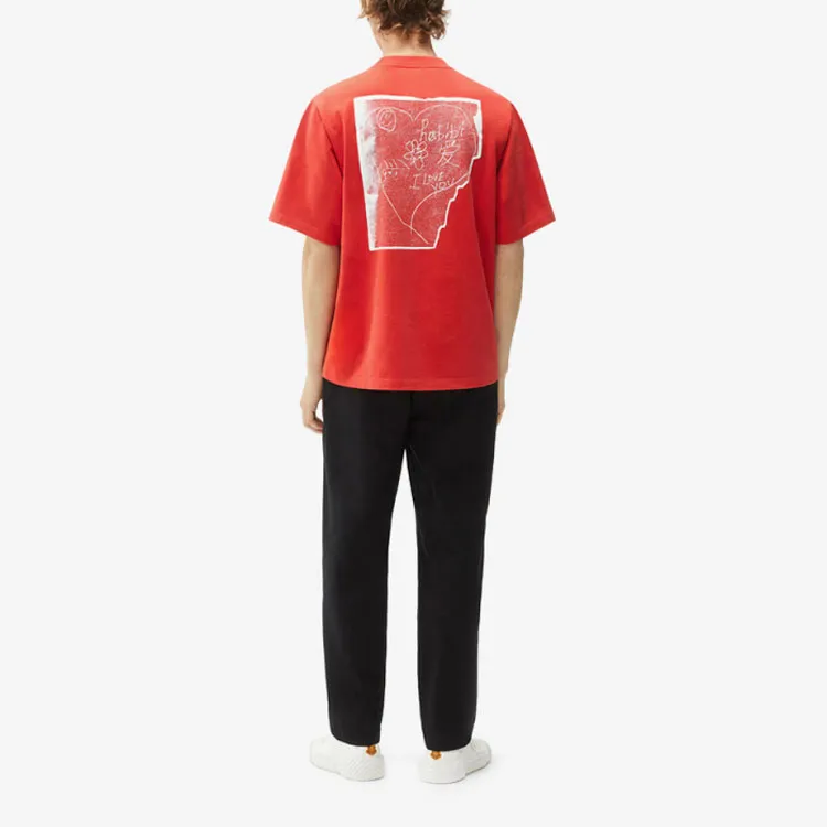 KENZO T Shirts Men Red-2