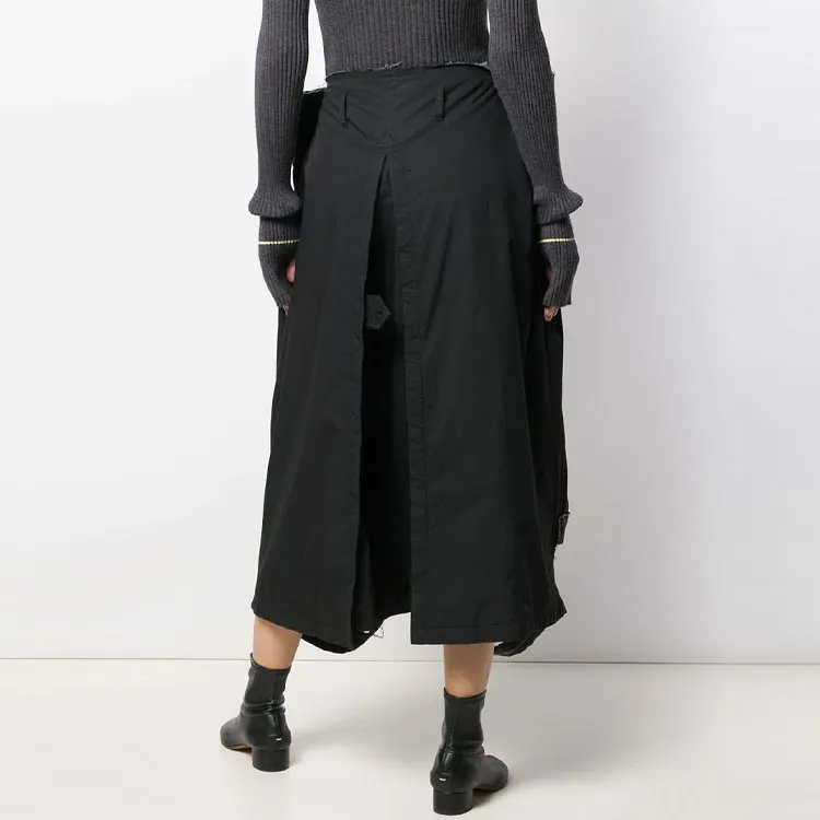 Maison Margiela Casual Long Skirts Women's Black-3