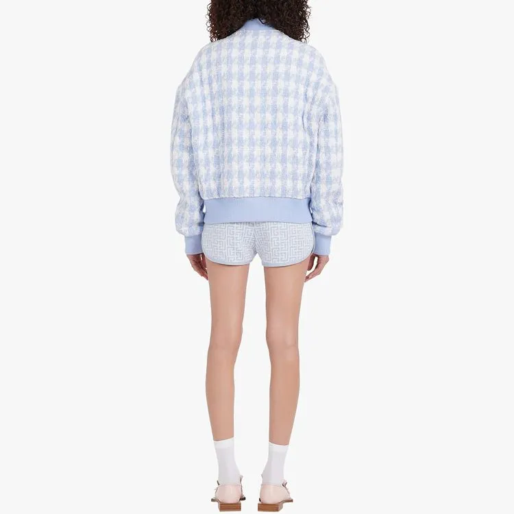 BALMAIN Jackets Women's Blue-2