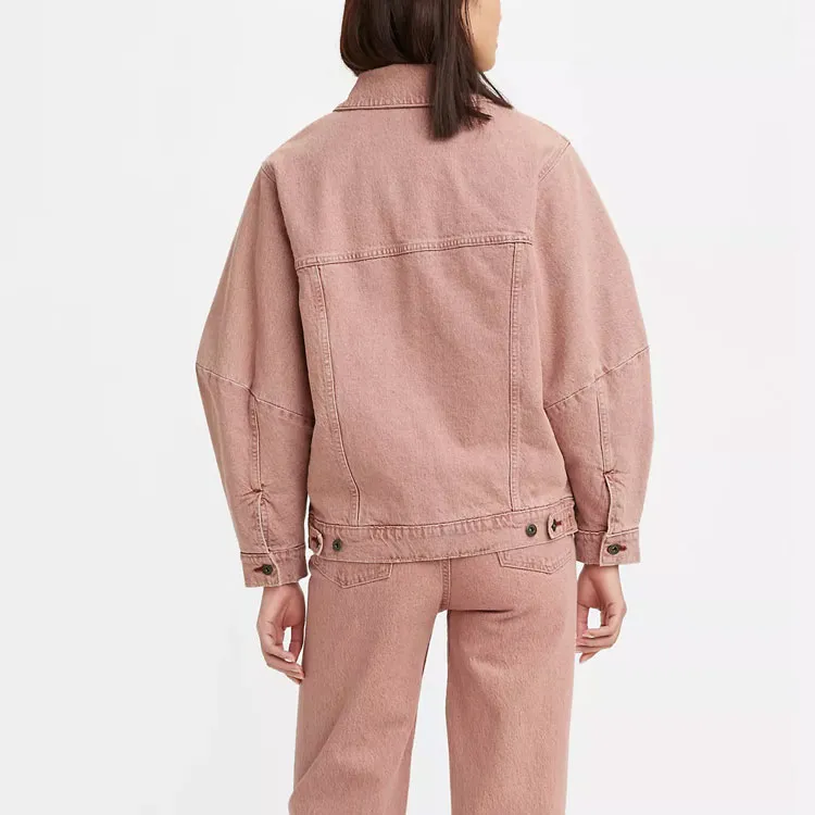 Levis Denim Jacket Women's Pink-3