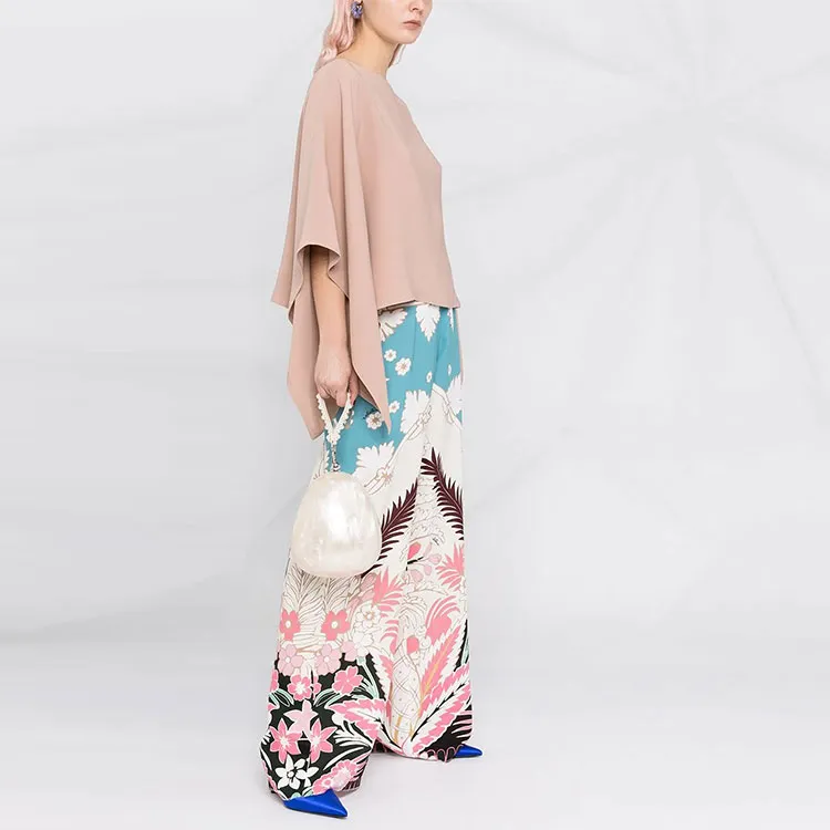 Valentino FW21 Crop Tops Women's Pink-3