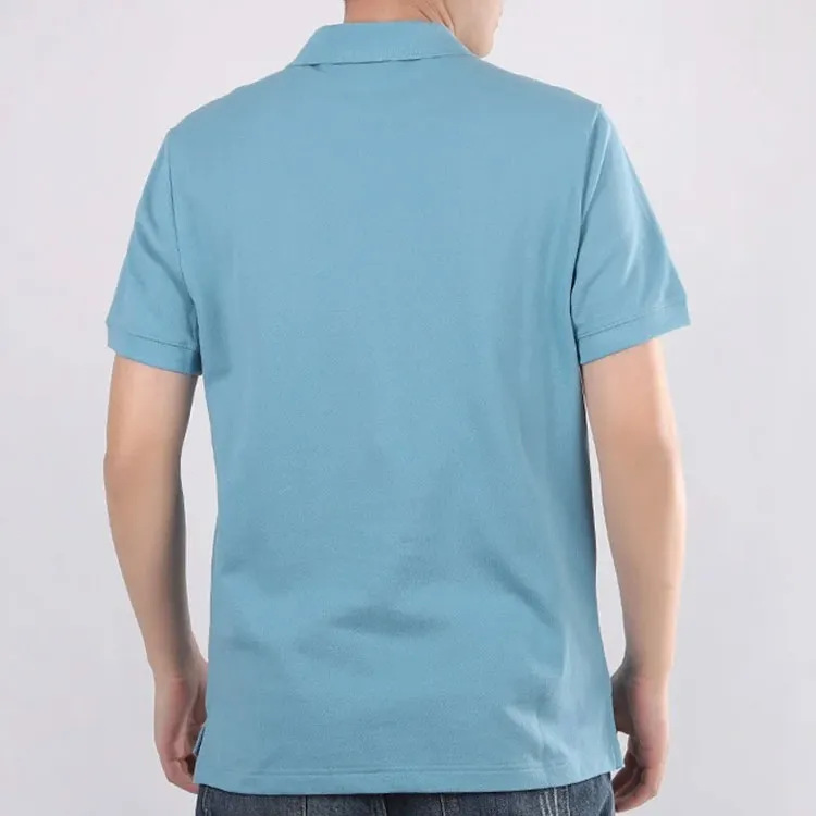 Nike Polo Shirts Men Cerulean/White-3