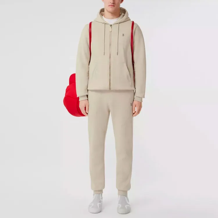 Burberry Cashmere Cotton Blend Sweatpants-1