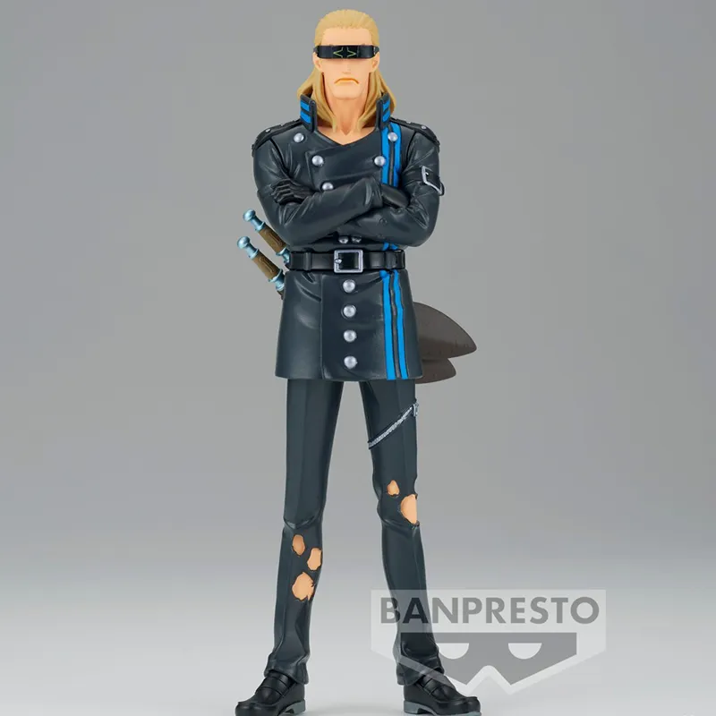 BANPRESTO DXF Great Voyage Collection One Piece  Red Haired Shanks Helmeppo Scale Figures-1