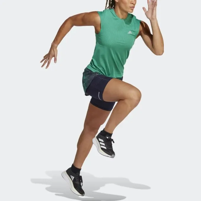 Adidas Tank Tops Women's Green-3