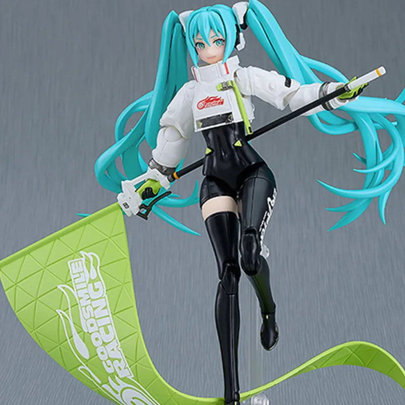 GSC Moderoid Hatsune Miku RACING MIKU2022ver. Action Figures 16cm-2