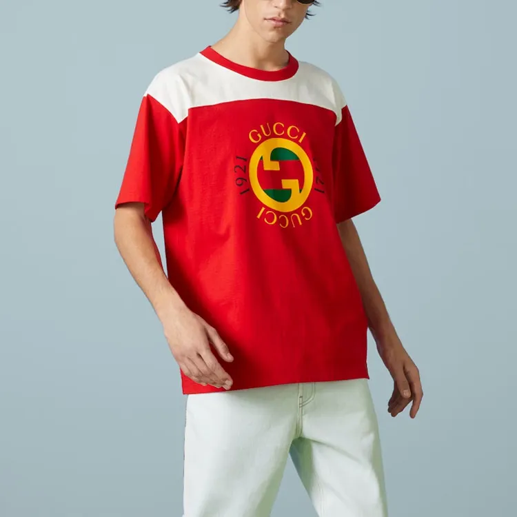 GUCCI T Shirts Men Red-2
