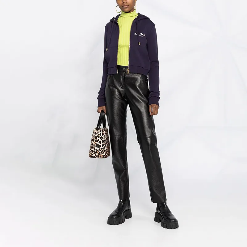 BALMAIN Jackets Women's Dark Purple-2