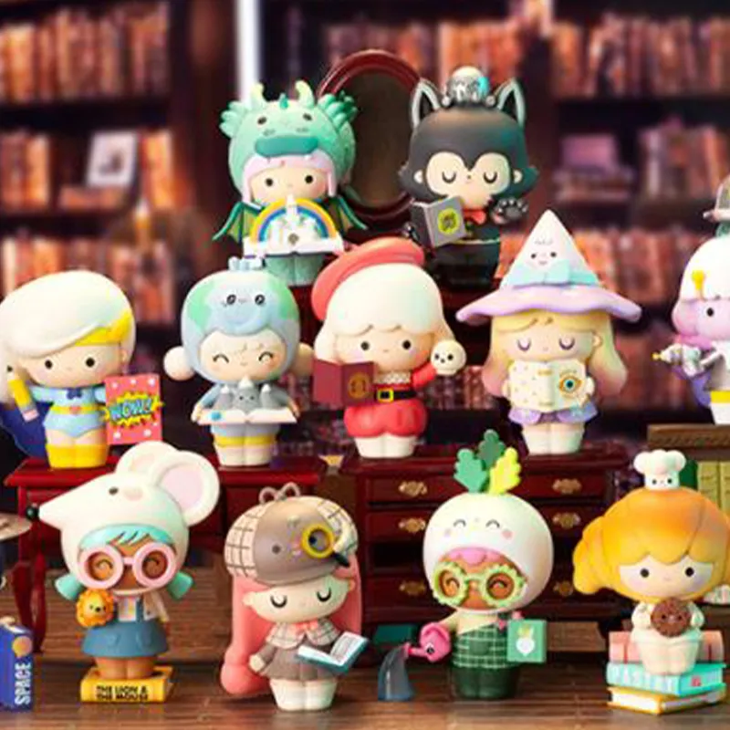POP MART Whisper Doll Book Club Collection Blind Box Products Single Mystery Box/Full Box 12 Pcs-6