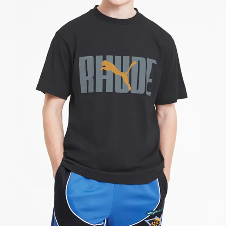 PUMA x RHUDE T-Shirt Men's Black-2