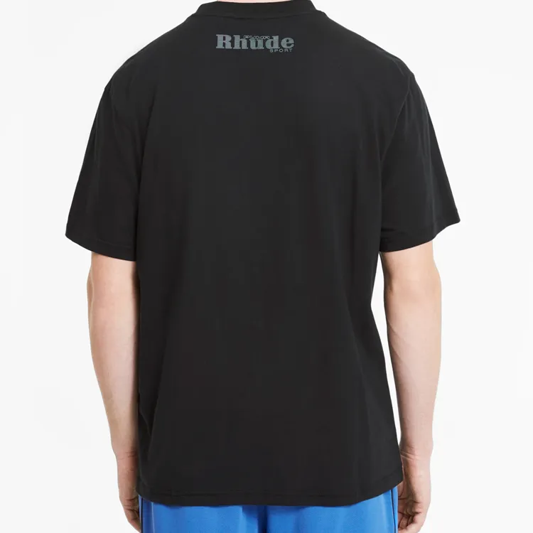 PUMA x RHUDE T-Shirt Men's Black-3
