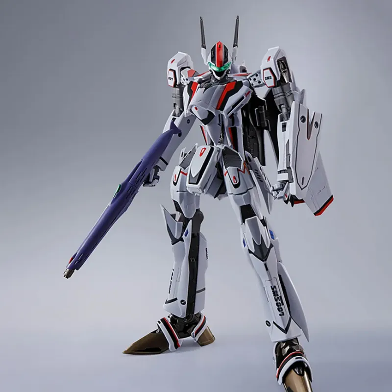 BANDAI DX Super Alloy Macross VF 25F Super Messiah Valkyrie Azusa Unit REVIVAL Ver. White Hobby Model-2