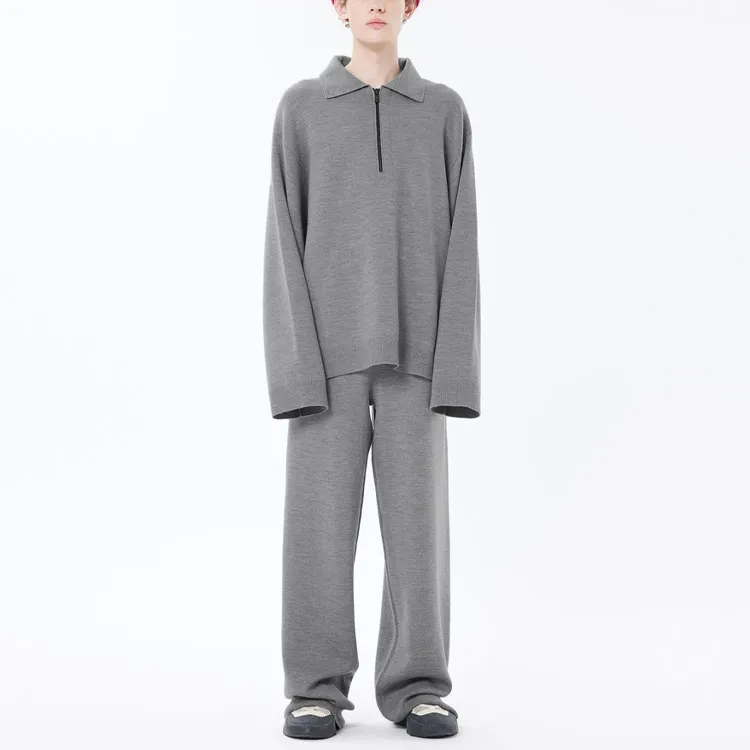 A PERSONAL NOTE 73 Sweaters Men Mixed Smoke Gray-3