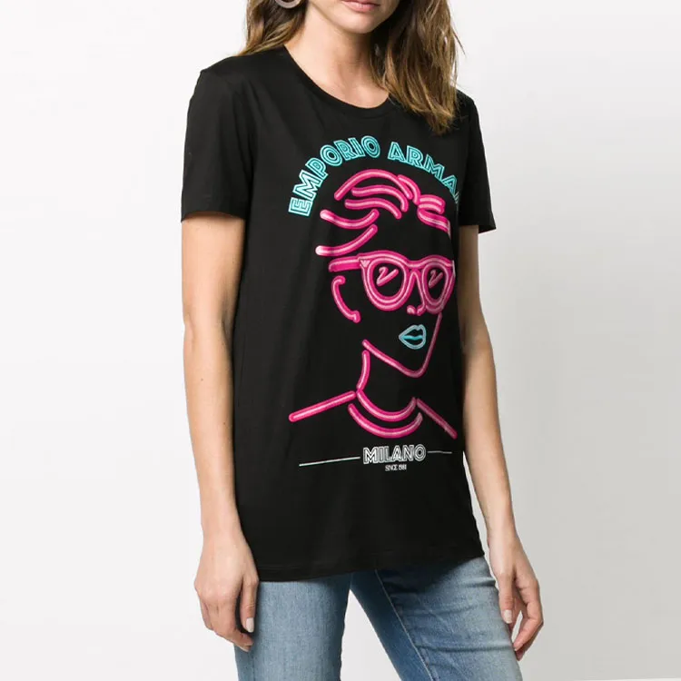 EMPORIO ARMANI T Shirt Women's Black-3