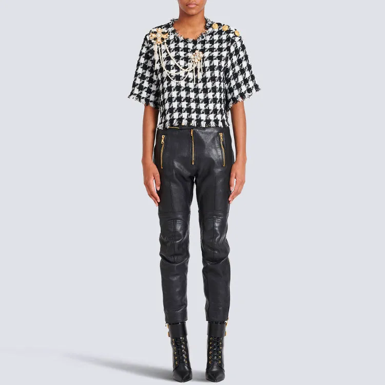 BALMAIN FW22 Regular T Shirt Women's Black-1