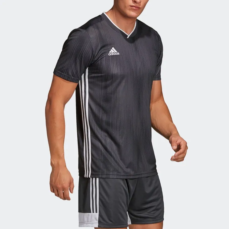 Adidas Soccer Jerseys Men Black-4