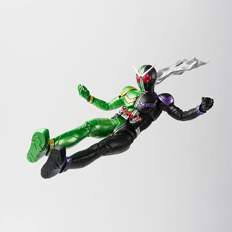 BANDAI, Kamen Rider SHF True Bone Sculpt, Wind King Scale Figures-3