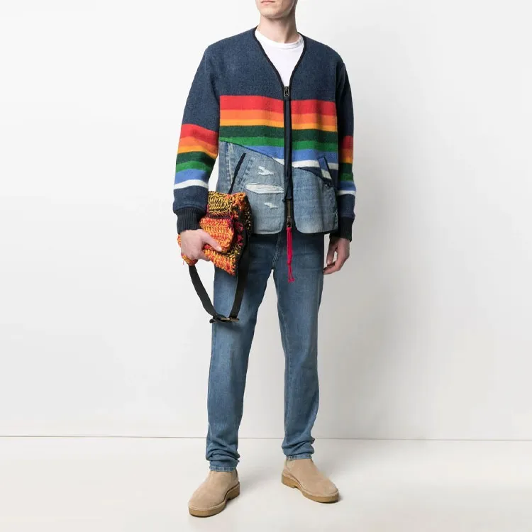 GREG LAUREN Jackets Men Blue-1