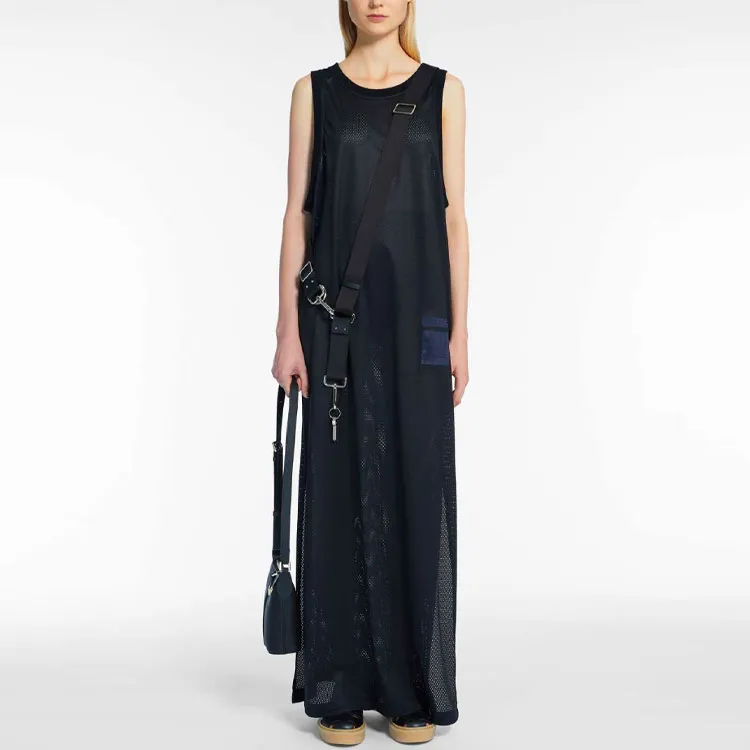 MaxMara Sleeveless Dresses Women's Black-1