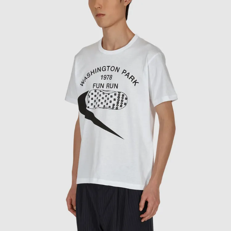Nike X CDG T-Shirts Men White-4