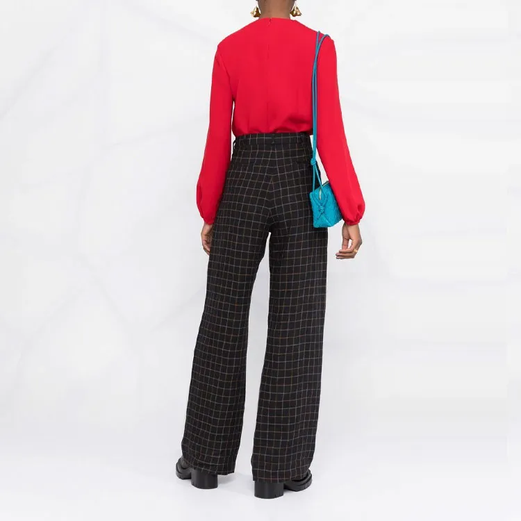 Valentino Garavani Chain-detail Silk Blouse-3