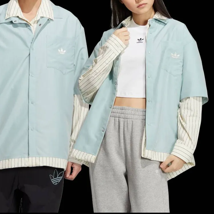 Umamiism X Adidas Originals Adidas X UMAMIISM Crossover Shirts Unisex Blue-2