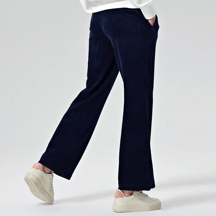 Kappa Casual Pants Women's Navy Blue-6