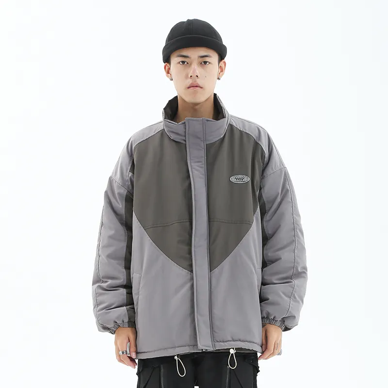 F426 Puffer Jackets Unisex Gray-3