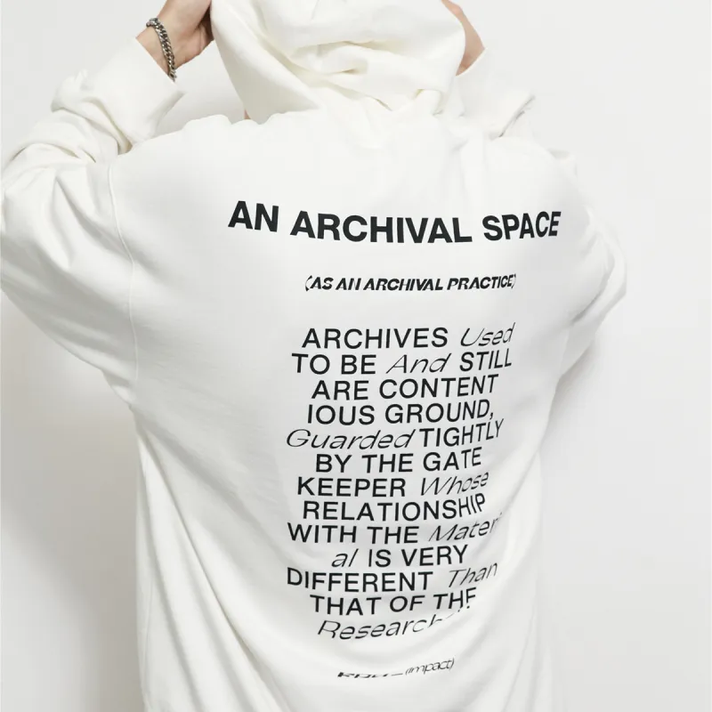 FPA Hooded Loose Fit Regular Sweatshirt Unisex-11