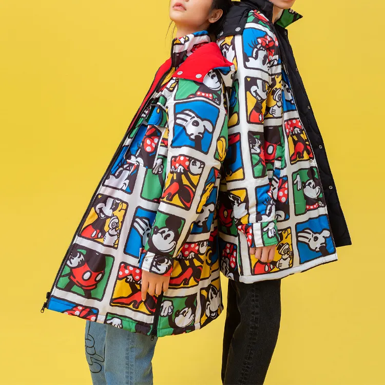 Disney X Levis Puffer Jackets Men Multicolor-3