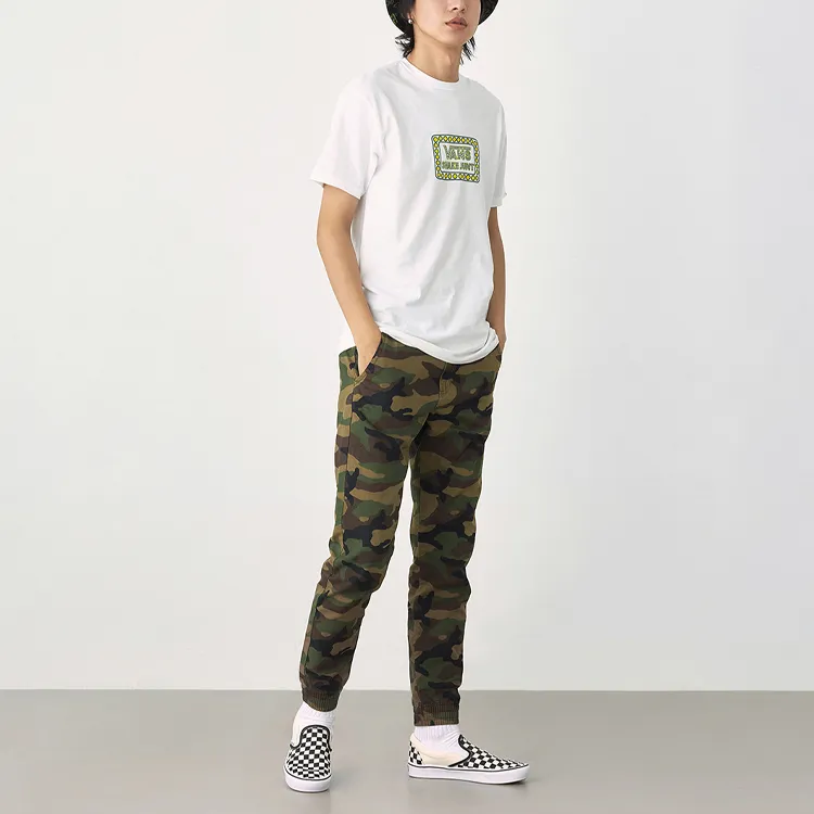 Vans Drop Shoulder Sleeve T-Shirt Men's White-3