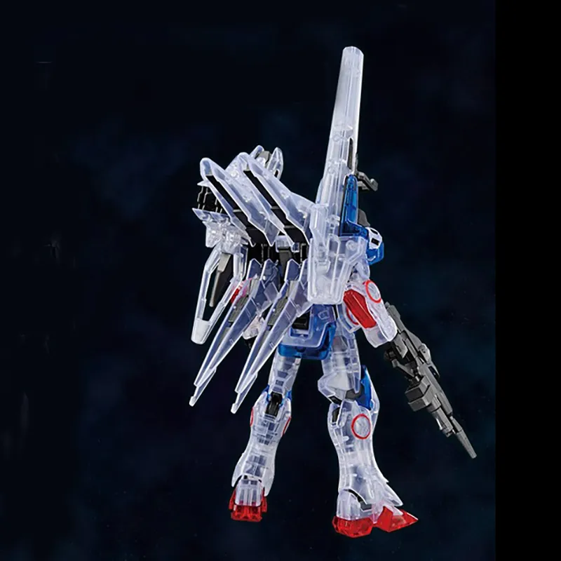 BANDAI V2 Gundam HG Gundam Base Limited SECOND V Model Kits Multicolor Transparent-1