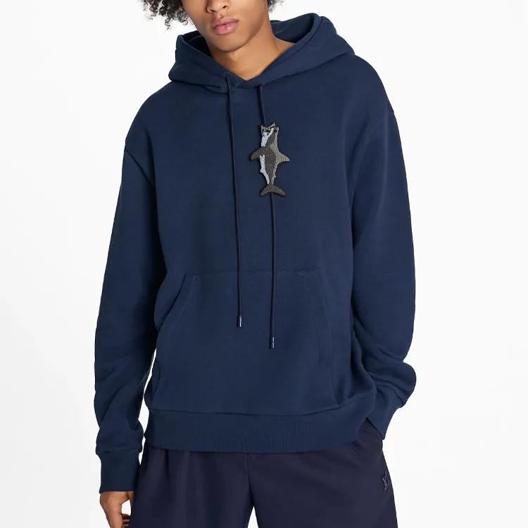 LOUIS VUITTON SS21 Sweatshirt Men's Blue-1