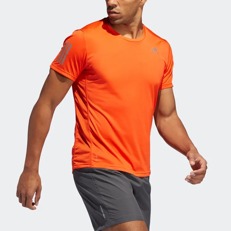 Adidas T Shirts Men Orange-5