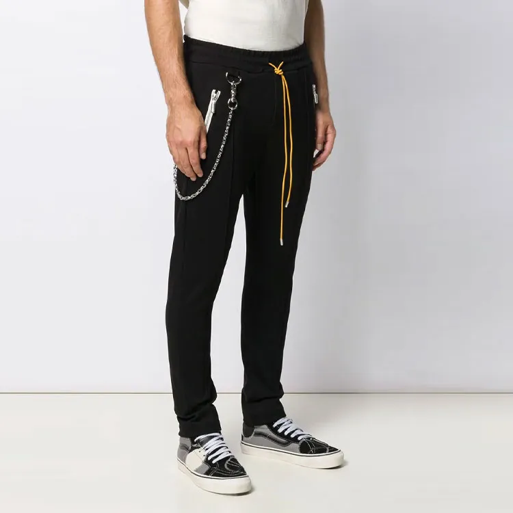 RHUDE Casual Pants Men Black-3