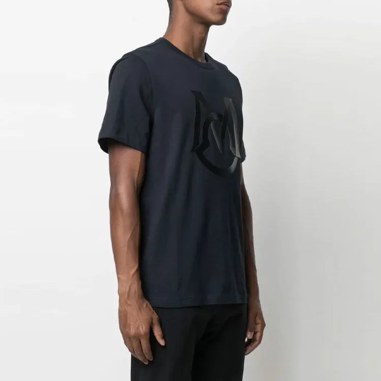 Moncler SS21 T Shirts Men Dark Blue-4