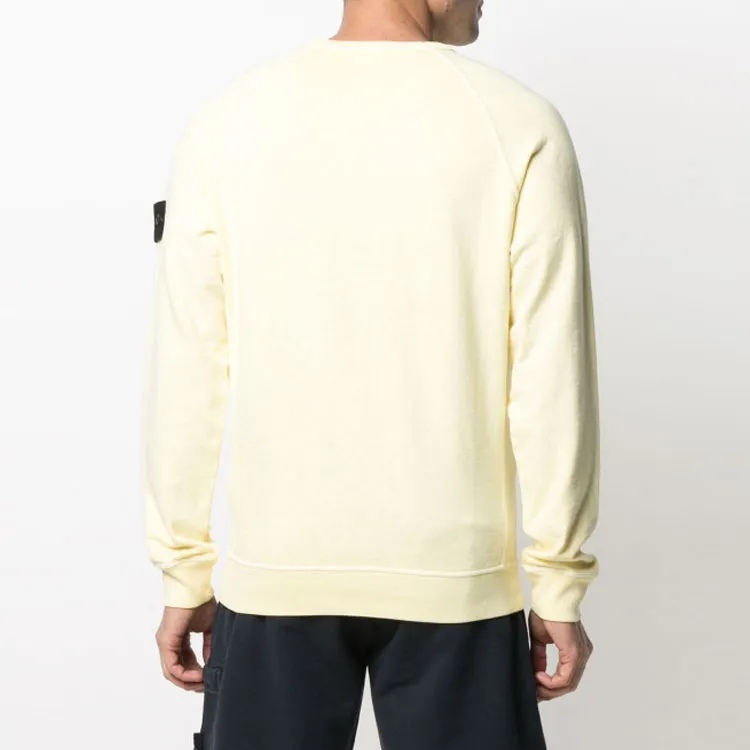 STONE ISLAND Sweatshirts Men Yellow-3
