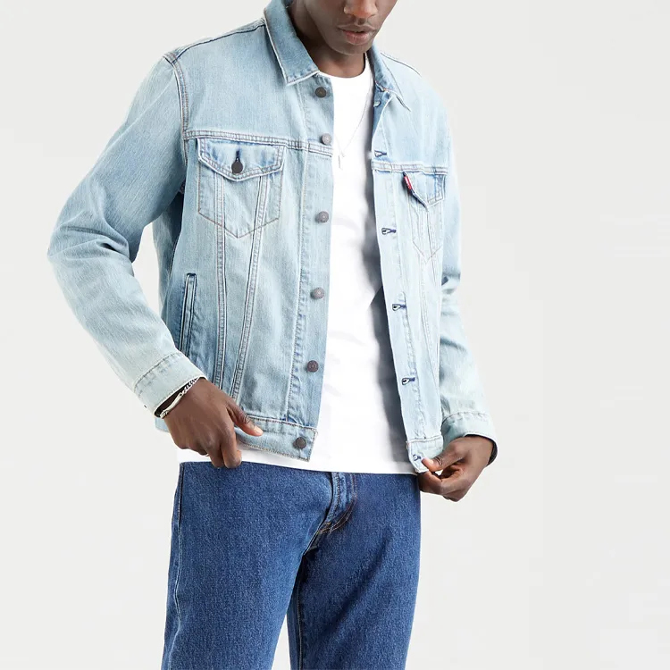 Levis Denim Jacket Men's Light Blue-3