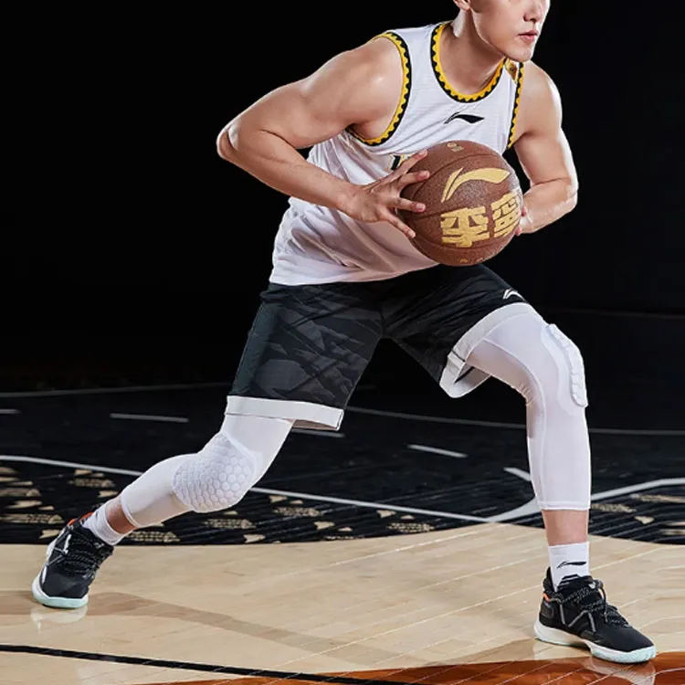 LiNing Basketball Jersey Empty Version Men's Standard White-4