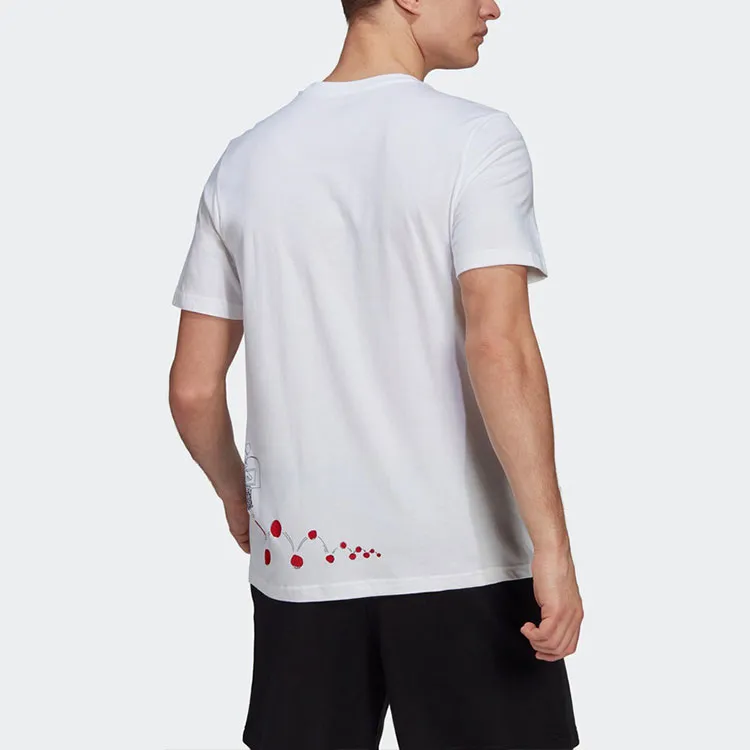 Disney X Adidas T-Shirts Men White-2