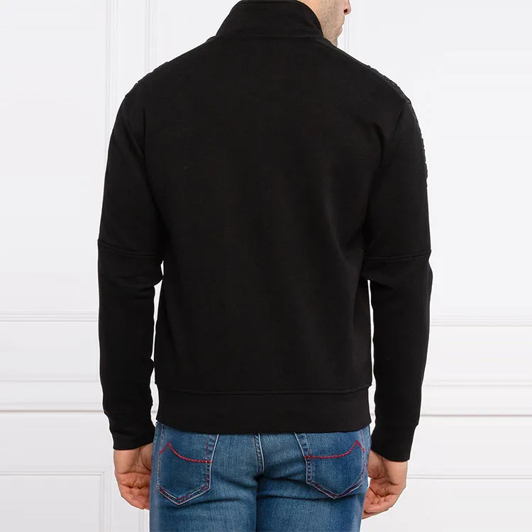 EMPORIO ARMANI Stand collar Zipped Jumper-3