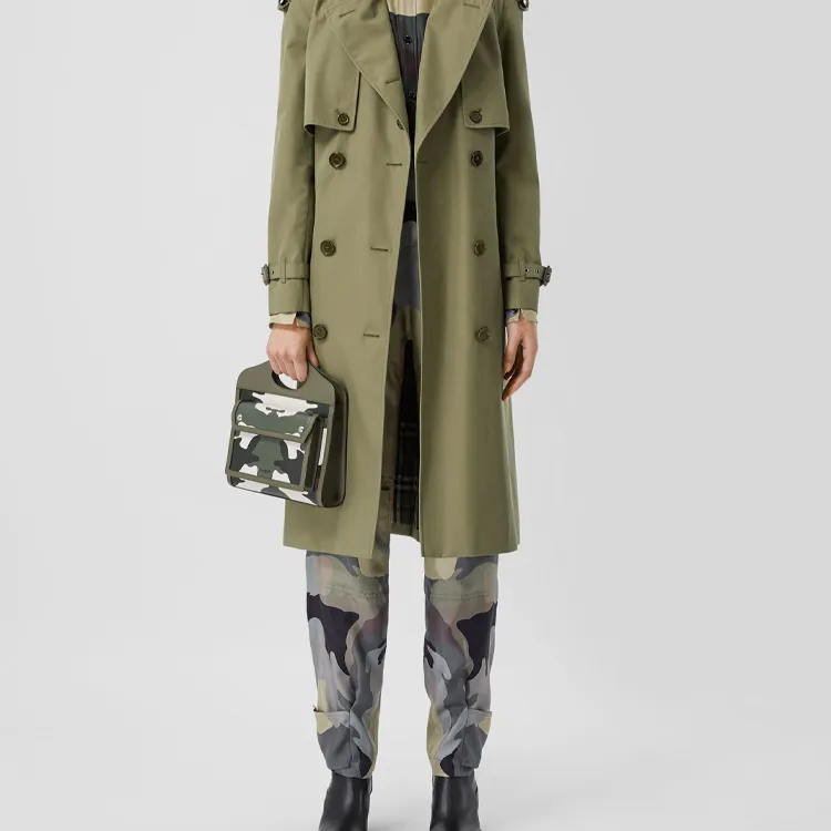 Burberry Pocket Bag Canvas Tote Bag Shopping Bag Shoulder Bag Crossbody Bag Handbag Mini Women's Camouflage-5