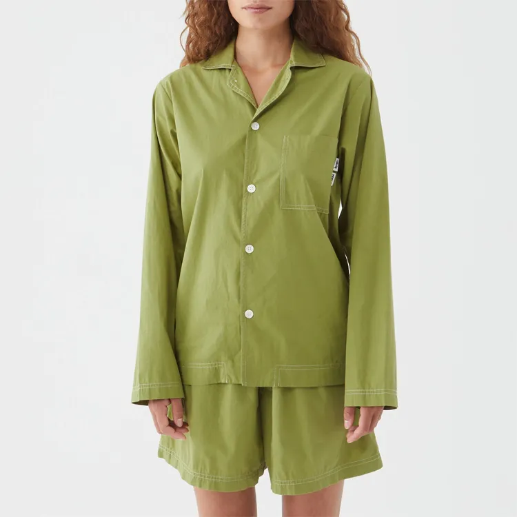 Stussy X Tekla Poplin Pajama Short-6