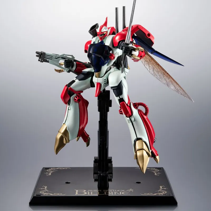 BANDAI ROBOT Soul METAL SIDE AB Saint Warrior Dambain Bilbain Includes Base Assembled Models 15.5cm-9