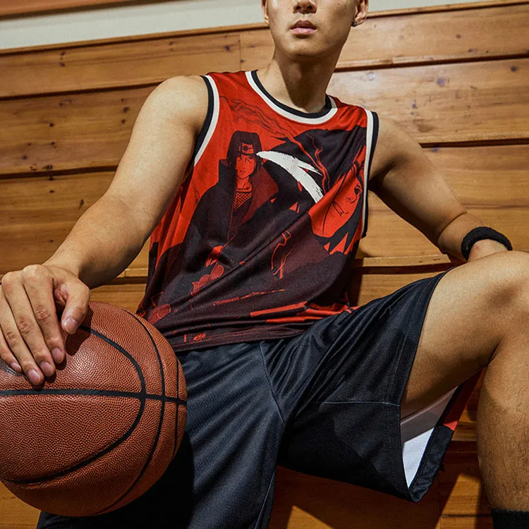ANTA Tank Tops Men Red-3