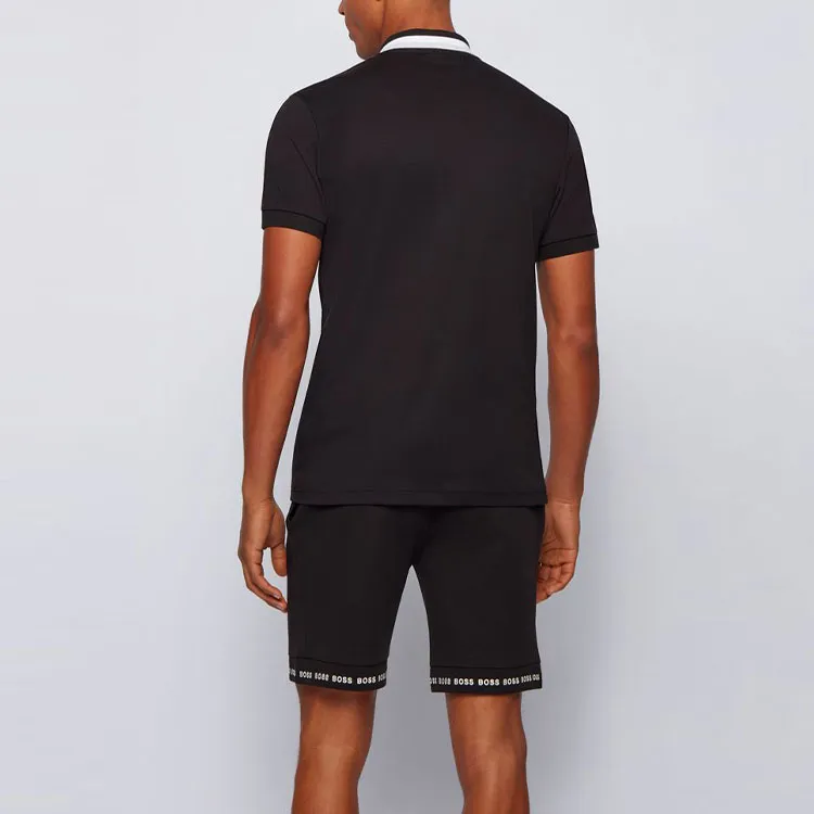 HUGO BOSS Polo Shirts Men Black-2
